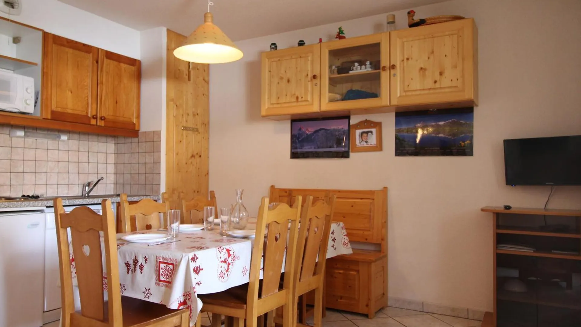 公寓 Appartement Cosy A Aussois, 6 Personnes, Parking Inclus - Fr-1-508B-11 法国